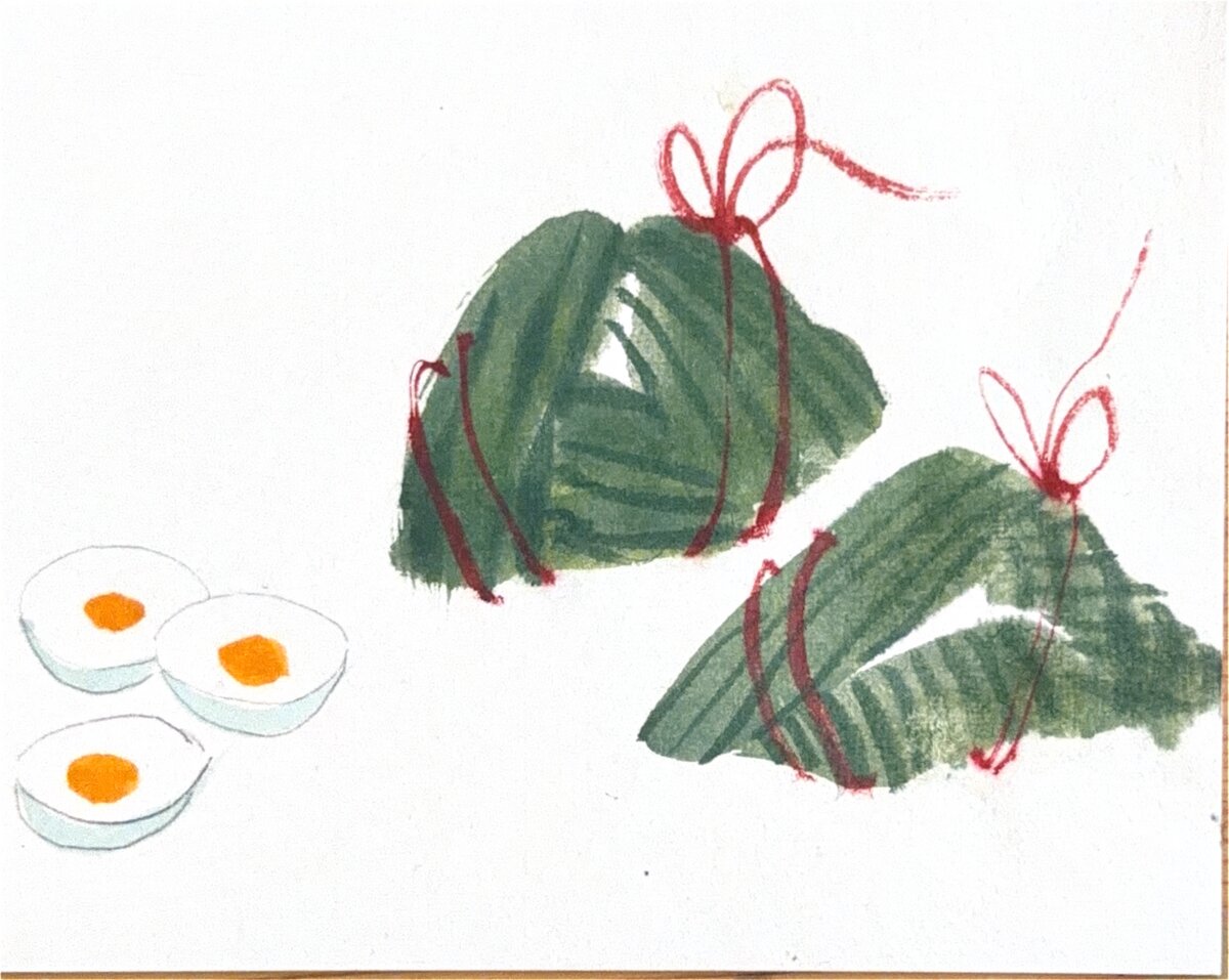 Zongzi & Salted Eggs