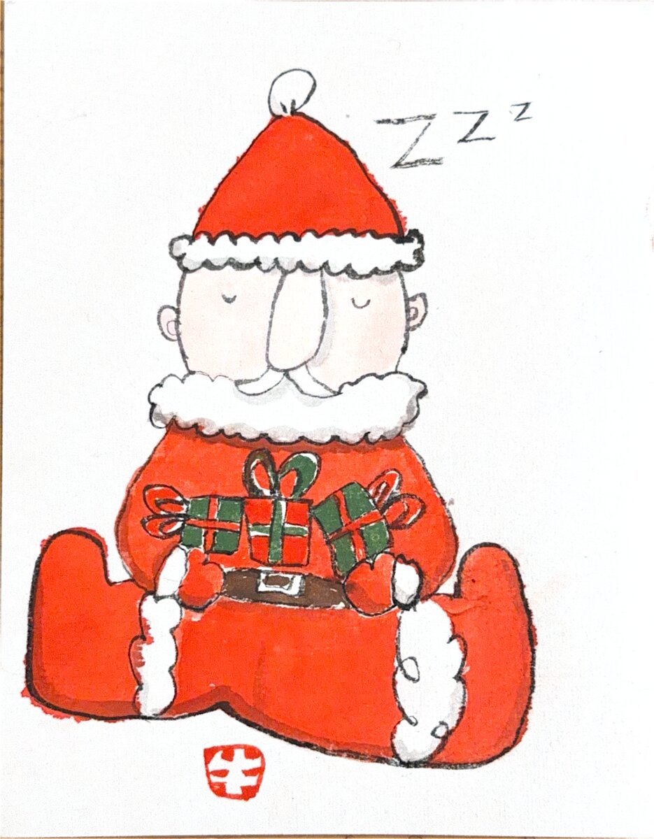 Sleeping Santa